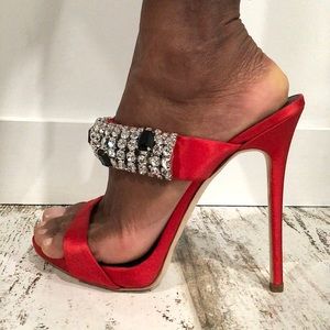 Giuseppe Zanotti Crystal Sandals